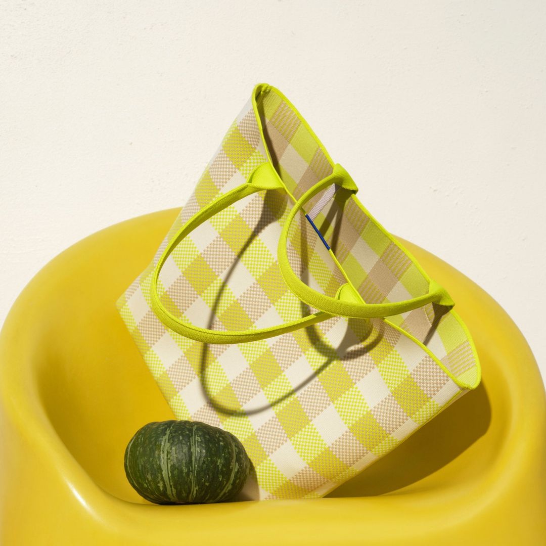 The Lightweight Tote - Citrus Gingham #8