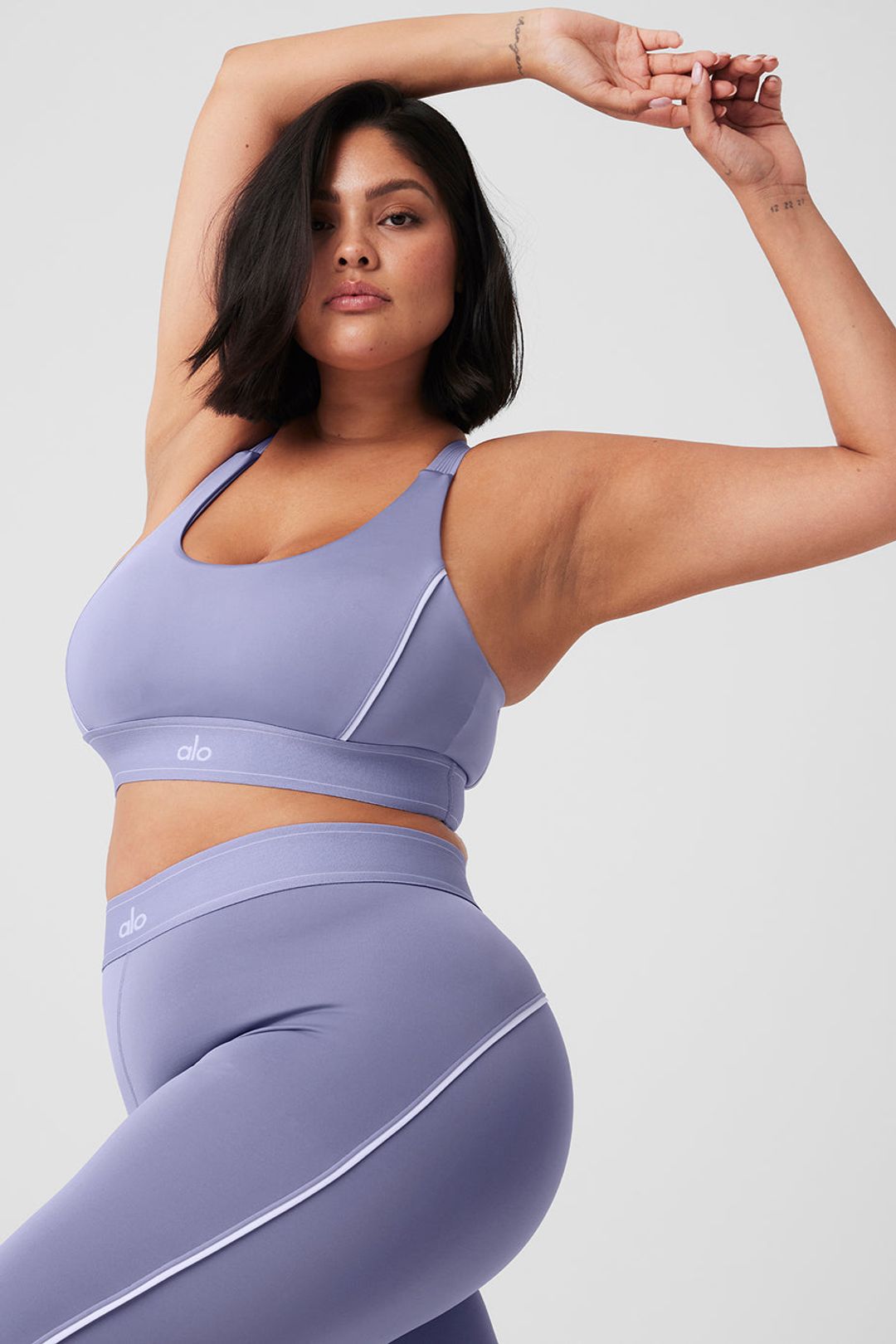 Airlift Suit Up Bra - Lilac Blue/White #11