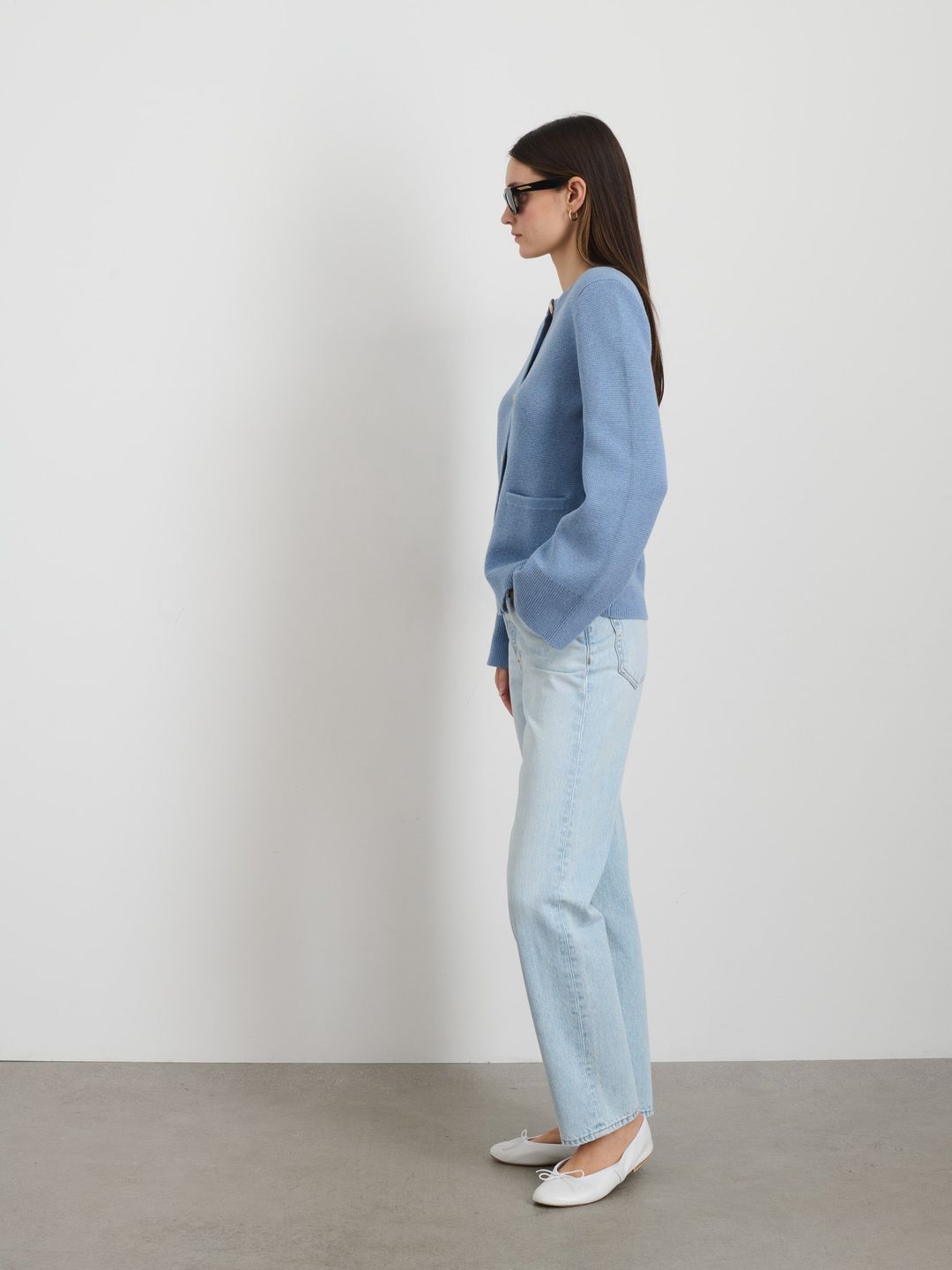 Provence Sweater Jacket In Cotton Cashmere #4