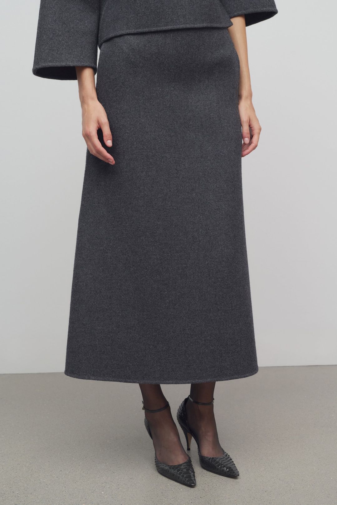 Lison Skirt in Wool and Nylon #6
