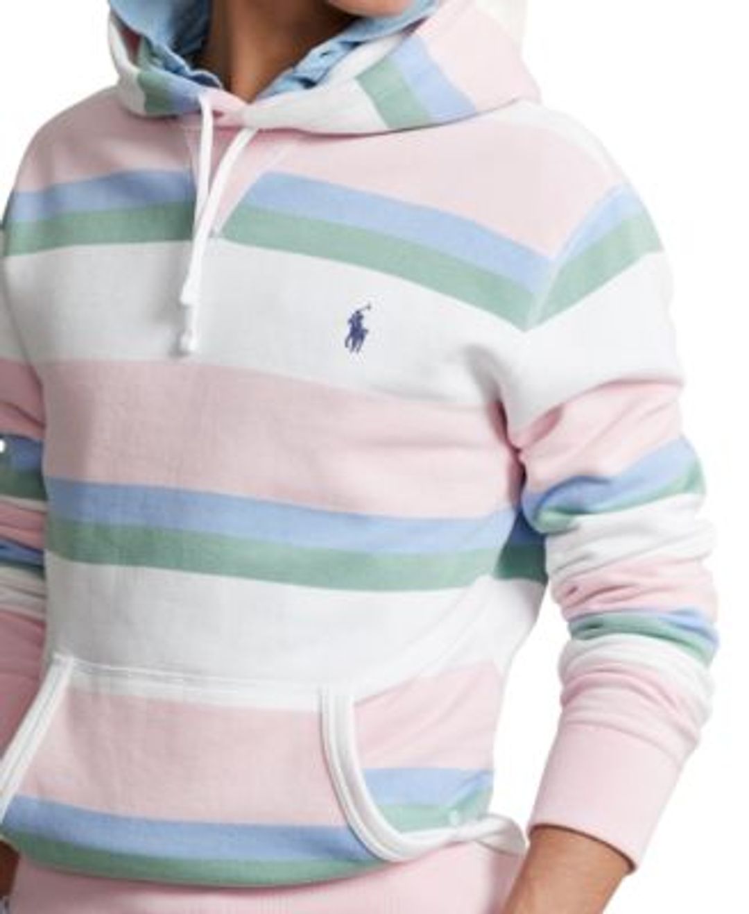 Striped Fleece Hoodie #3