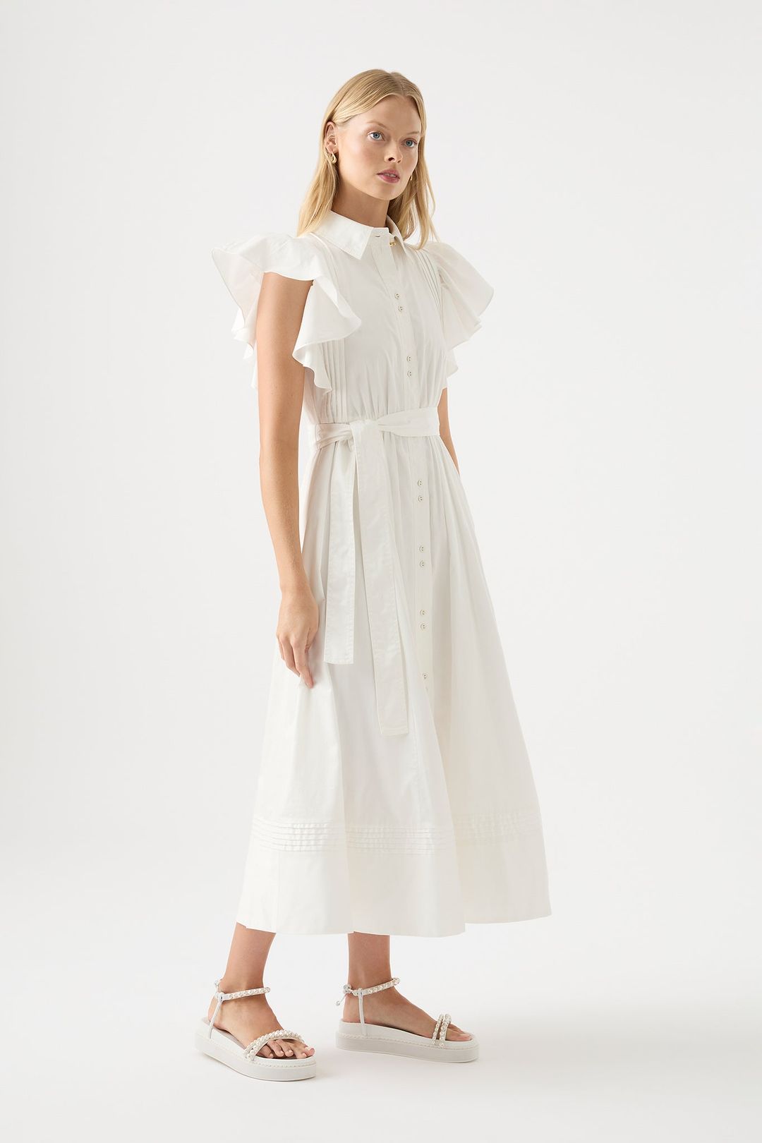 Kindred Frill Midi Dress #5