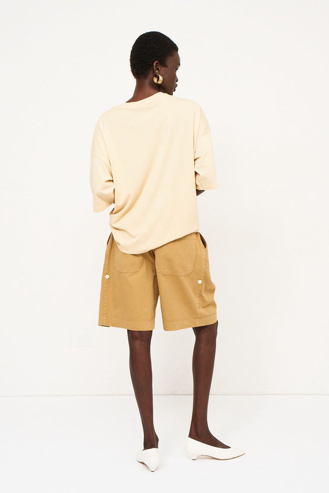 The Pleat Short in Tan #6