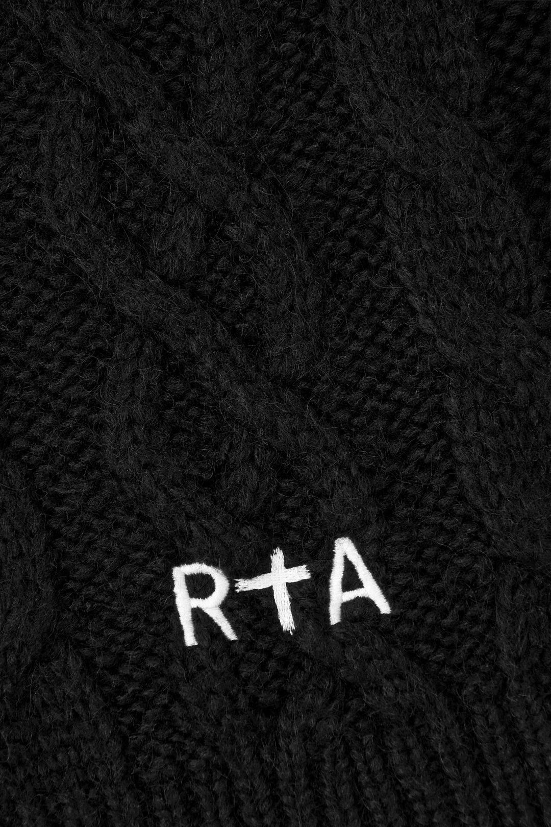 ETHAN SWEATER | BLACK CABLE KNIT #9