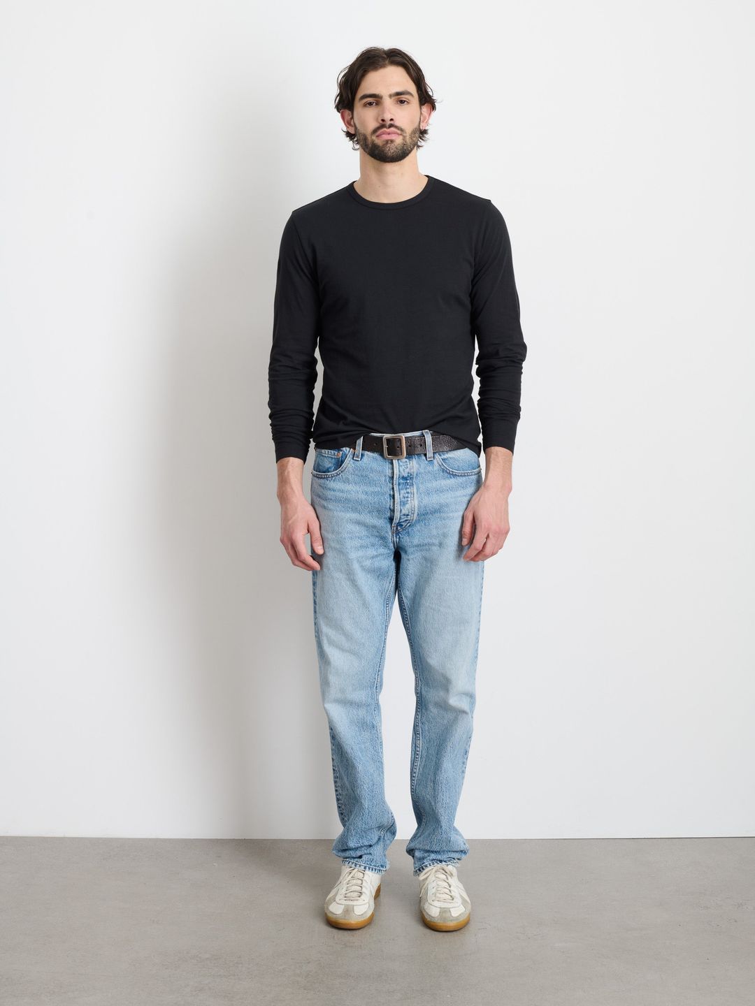 Standard Long-Sleeve T-Shirt In Slub Cotton