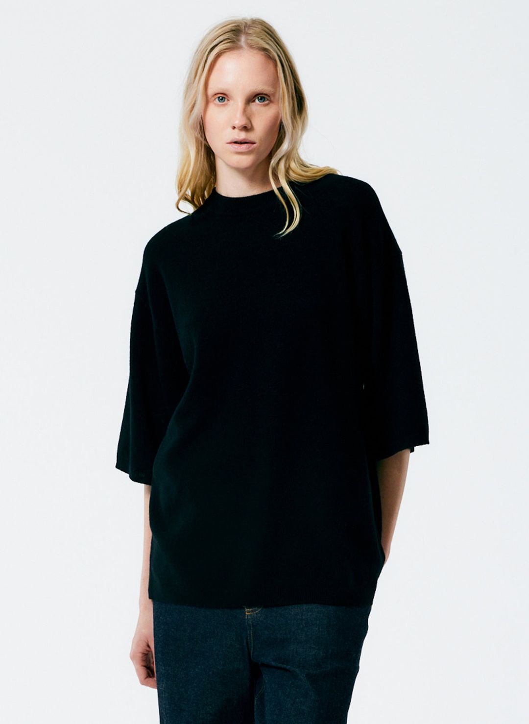 Feather Weight Cashmere Oversized Easy T-Shirt #2