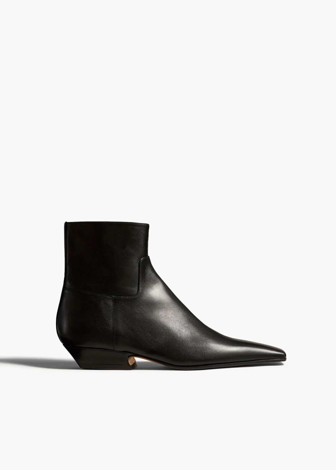 Marfa Ankle Boot in Black Leather