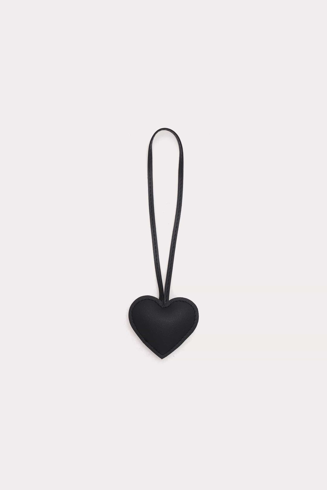 Puffed Heart Bag Charm