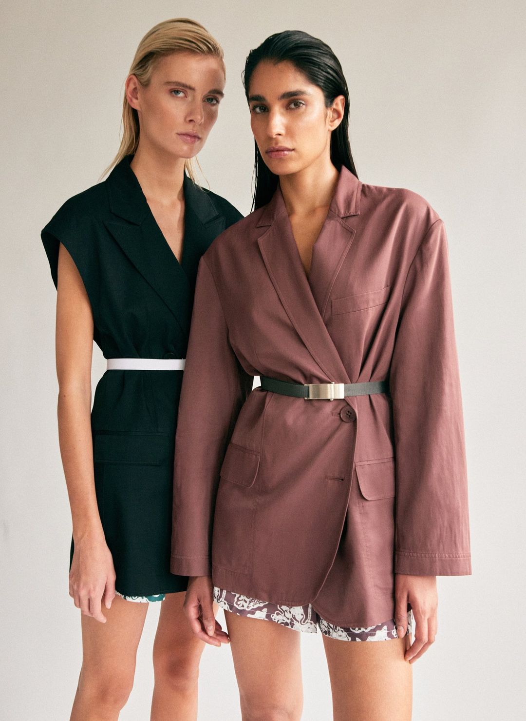 Drapey Suiting Oversized Double Breasted Vest #2