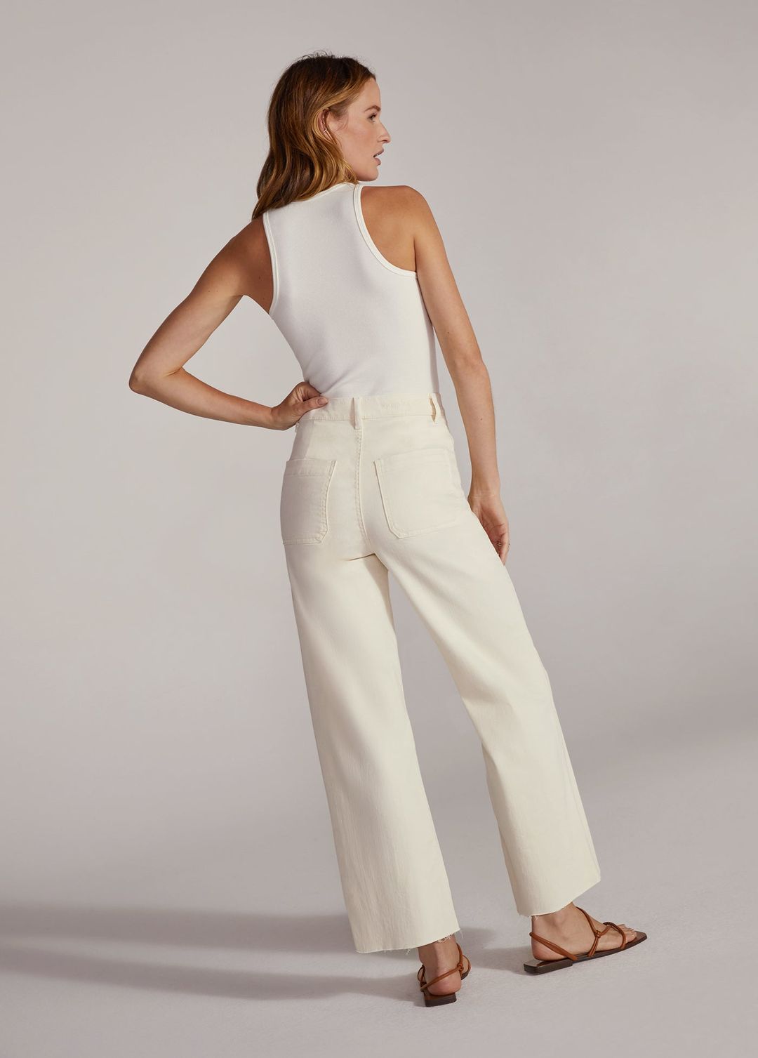 THE MISCHA SUPER HIGH RISE WIDE LEG ANKLE #5