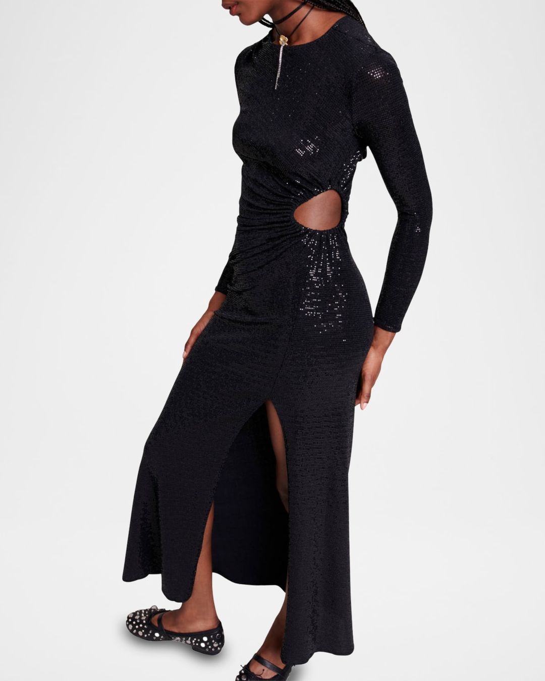 Rilexisa Sequined Cutout Gown #2