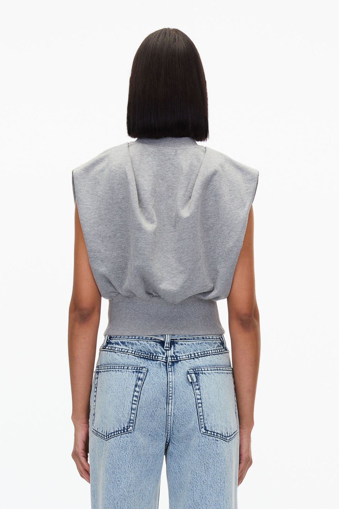 Sleeveless French Terry Top #4