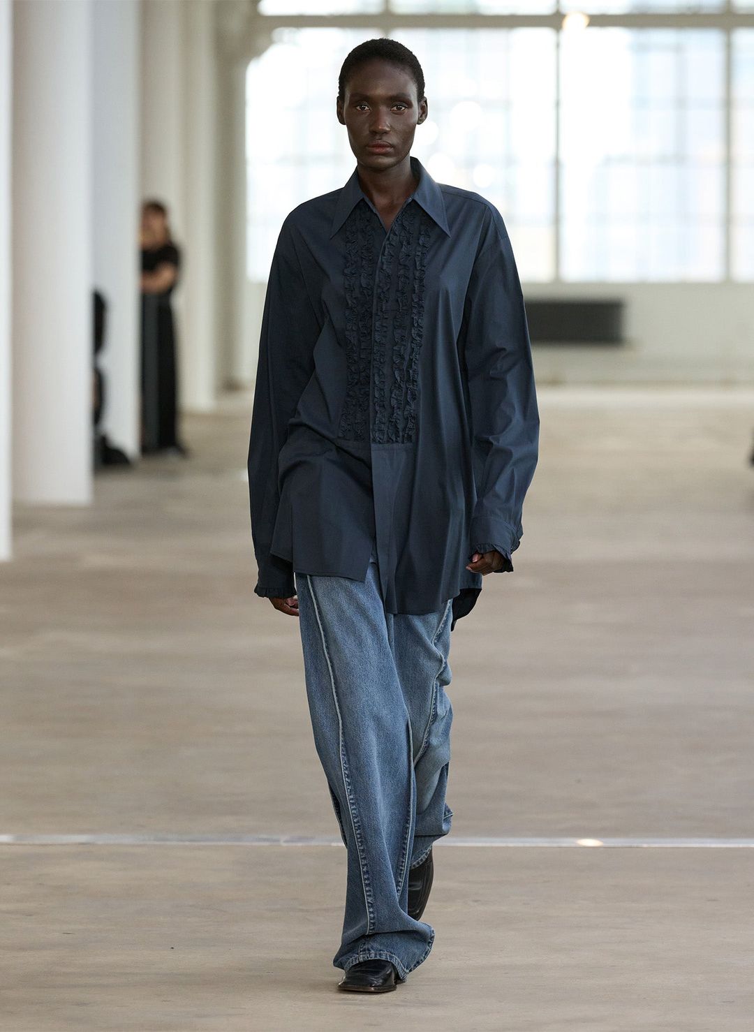 Spring Denim Tuck Jean #2