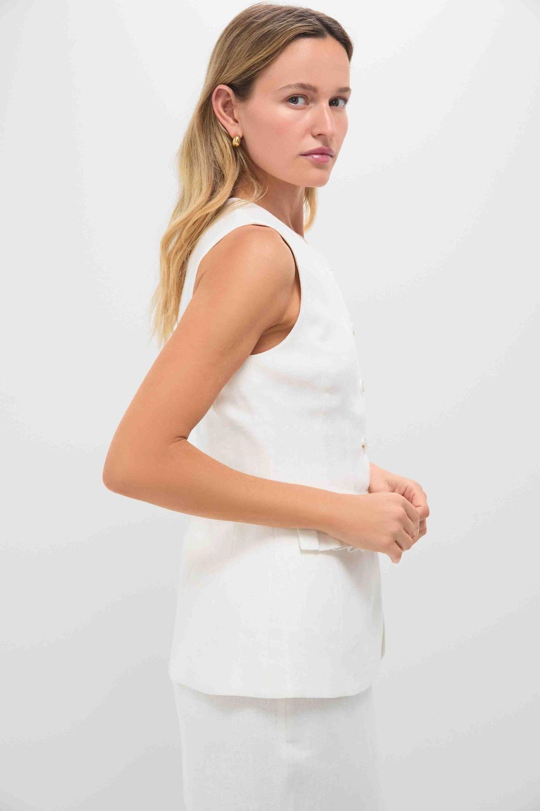 Cream Matilda Gilet #3