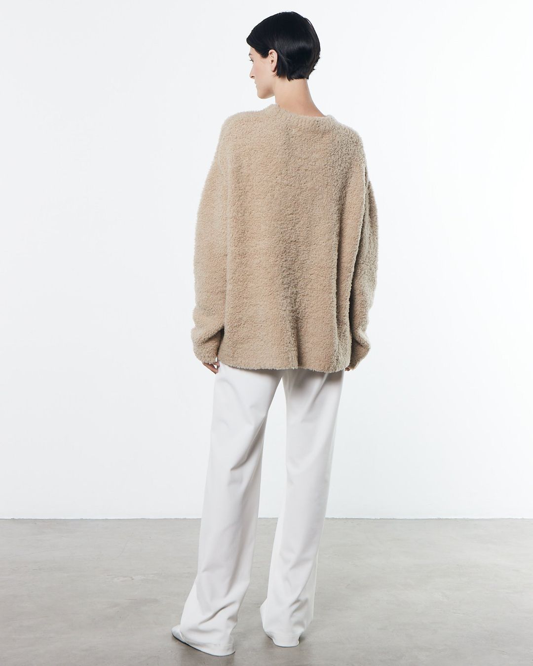 Oversized L/S Crew | Clay #3