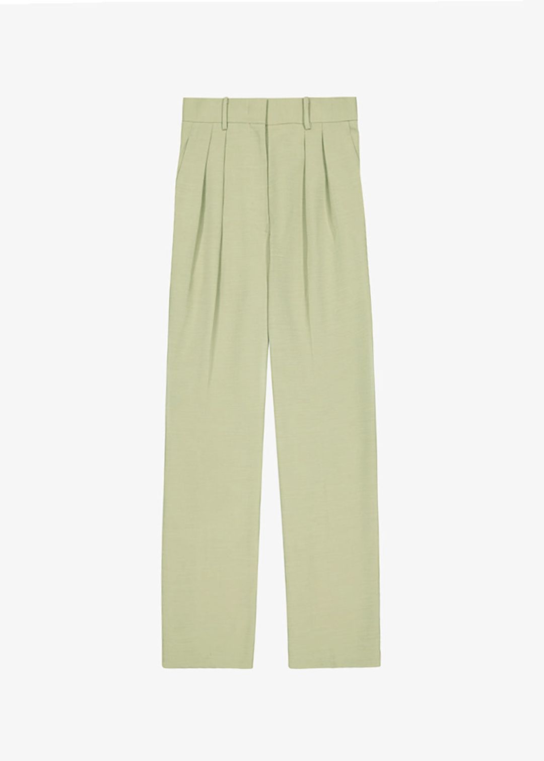 Port Pleated Pants - Sage #17