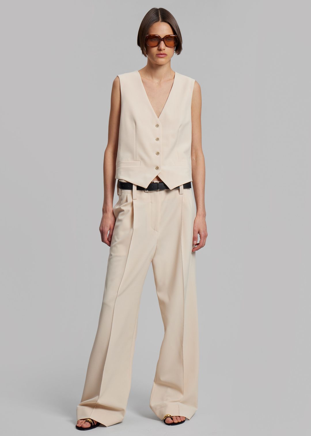 Beaufille Ulla Trousers - Parchment #7