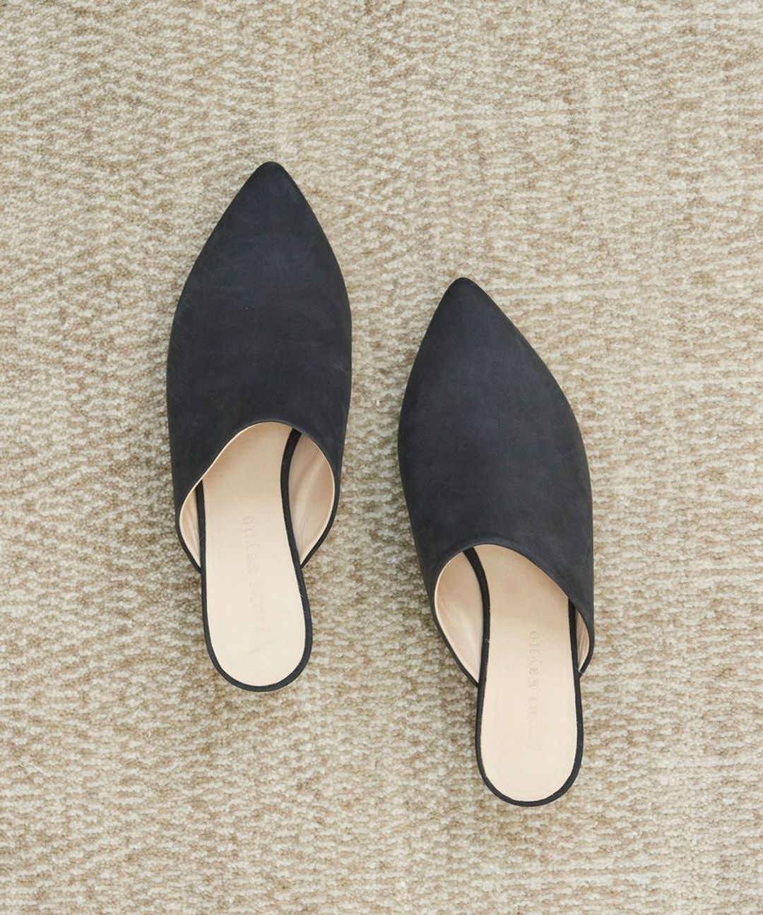 Oiled Leather Kitten Heel Mule #4