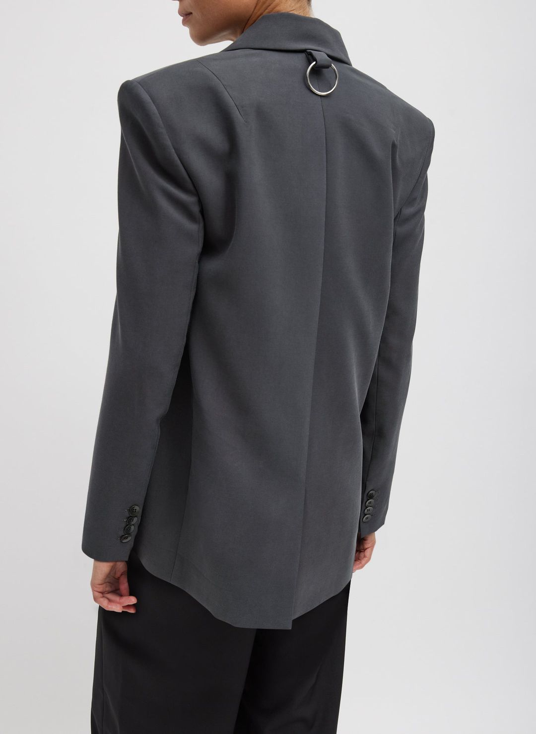 Fluid Suiting Double Breasted Blazer #3