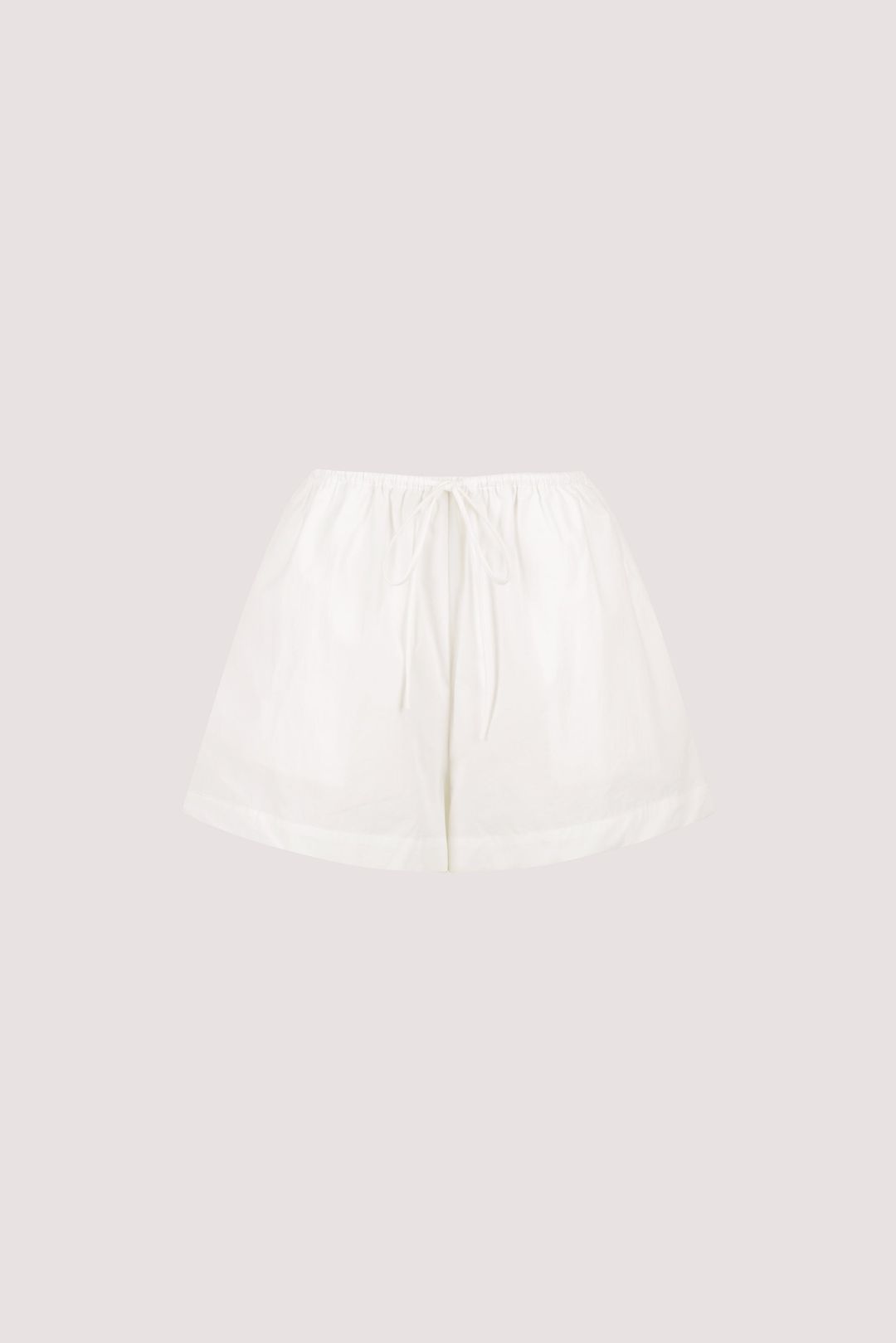 SOMMER WHITE POPLIN SHORT #8