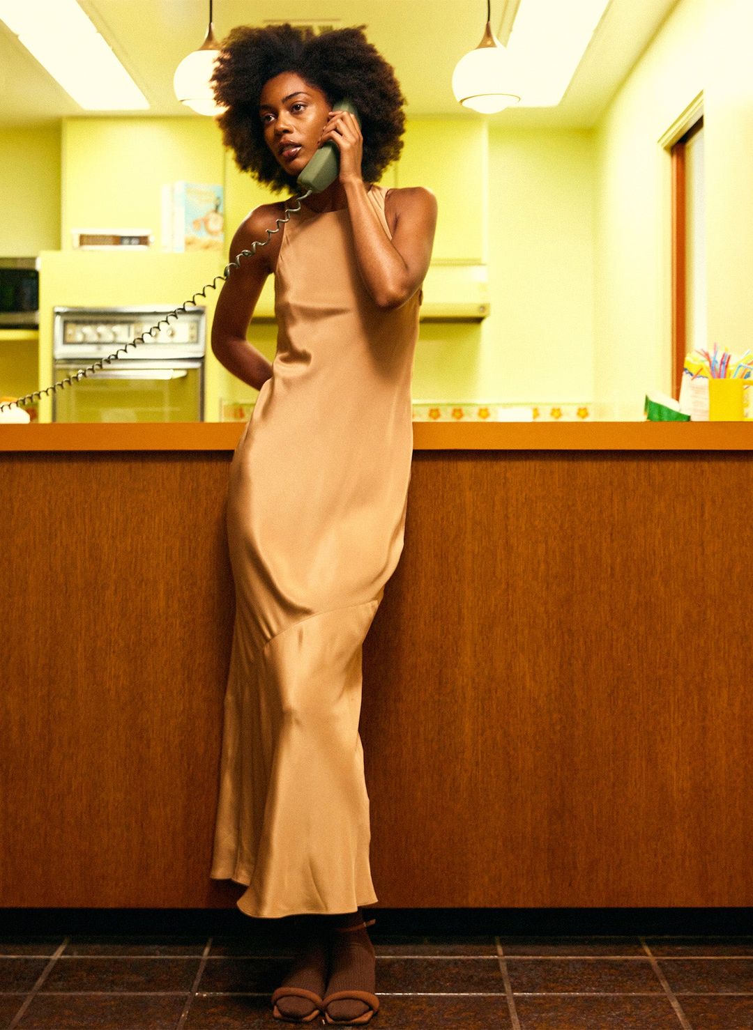 4-Ply Silk Bias Dress #2