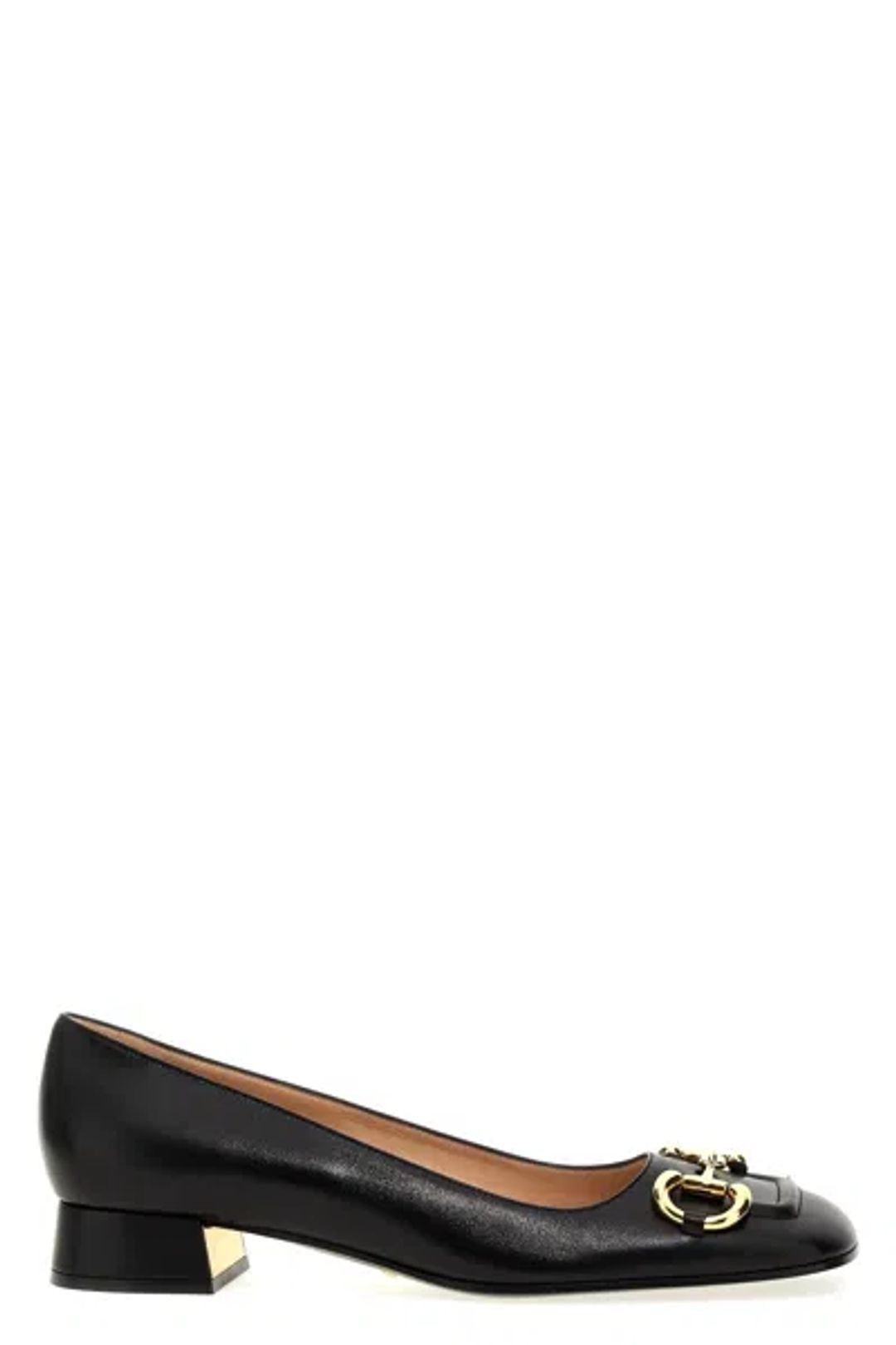 Horsebit Ballet Flats In Black #9