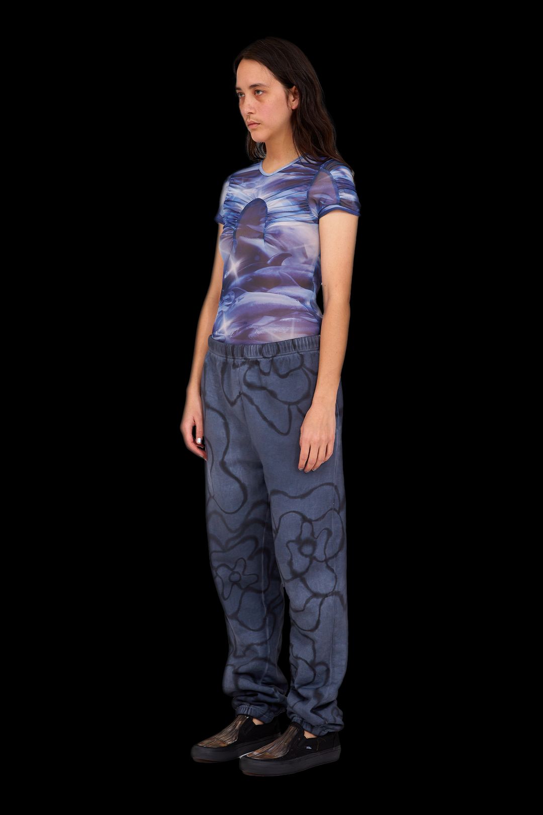 BLACK ROSES SWEATPANT #3