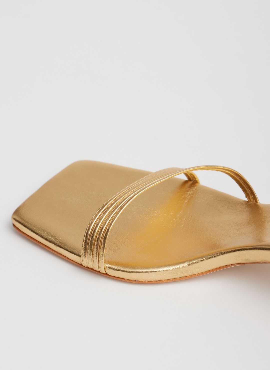 Metallic Nappa Jim Sandal #7