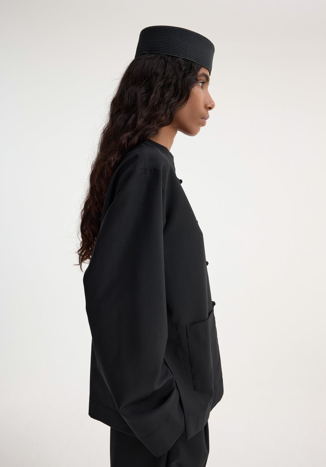 Pankou closure jacket | black #5