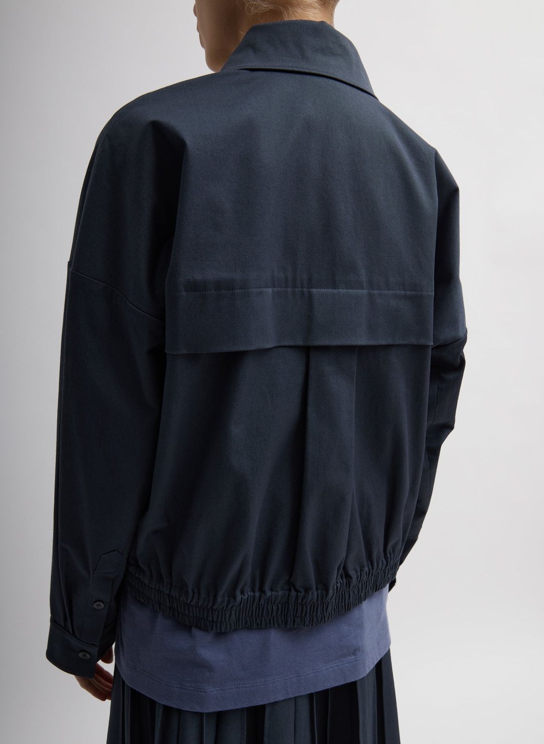 Oliver Cotton Stretch Tricotine Bomber #6
