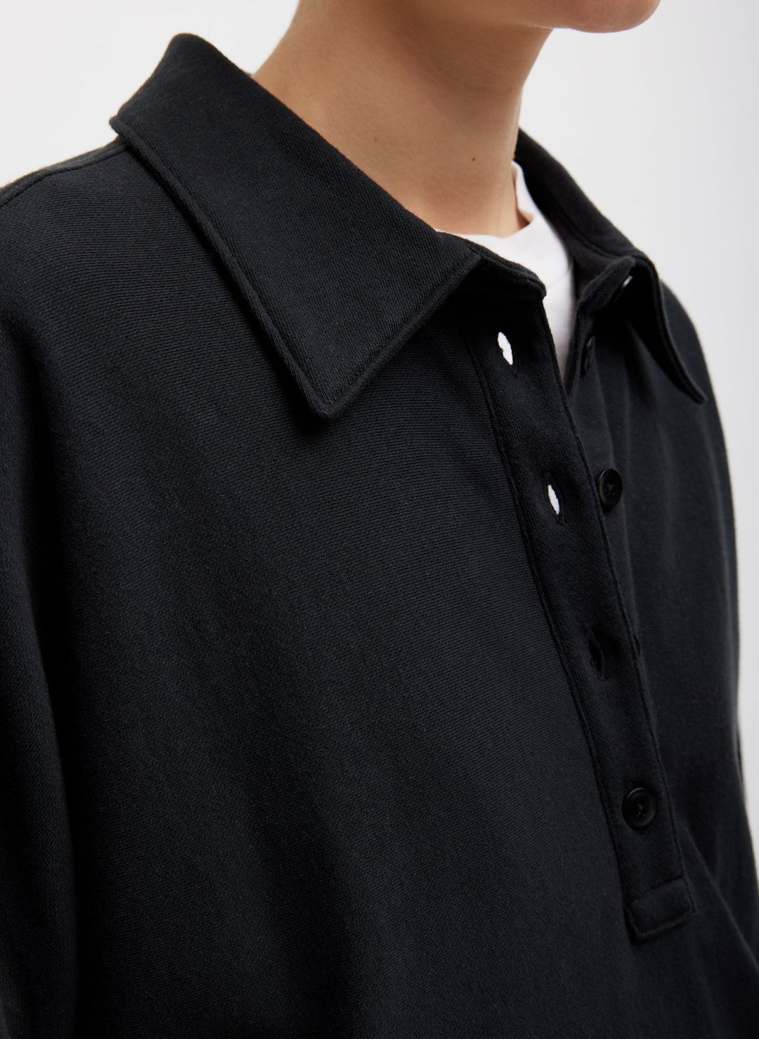 Summer Sweatshirting Polo Collar Sweatshirt #3
