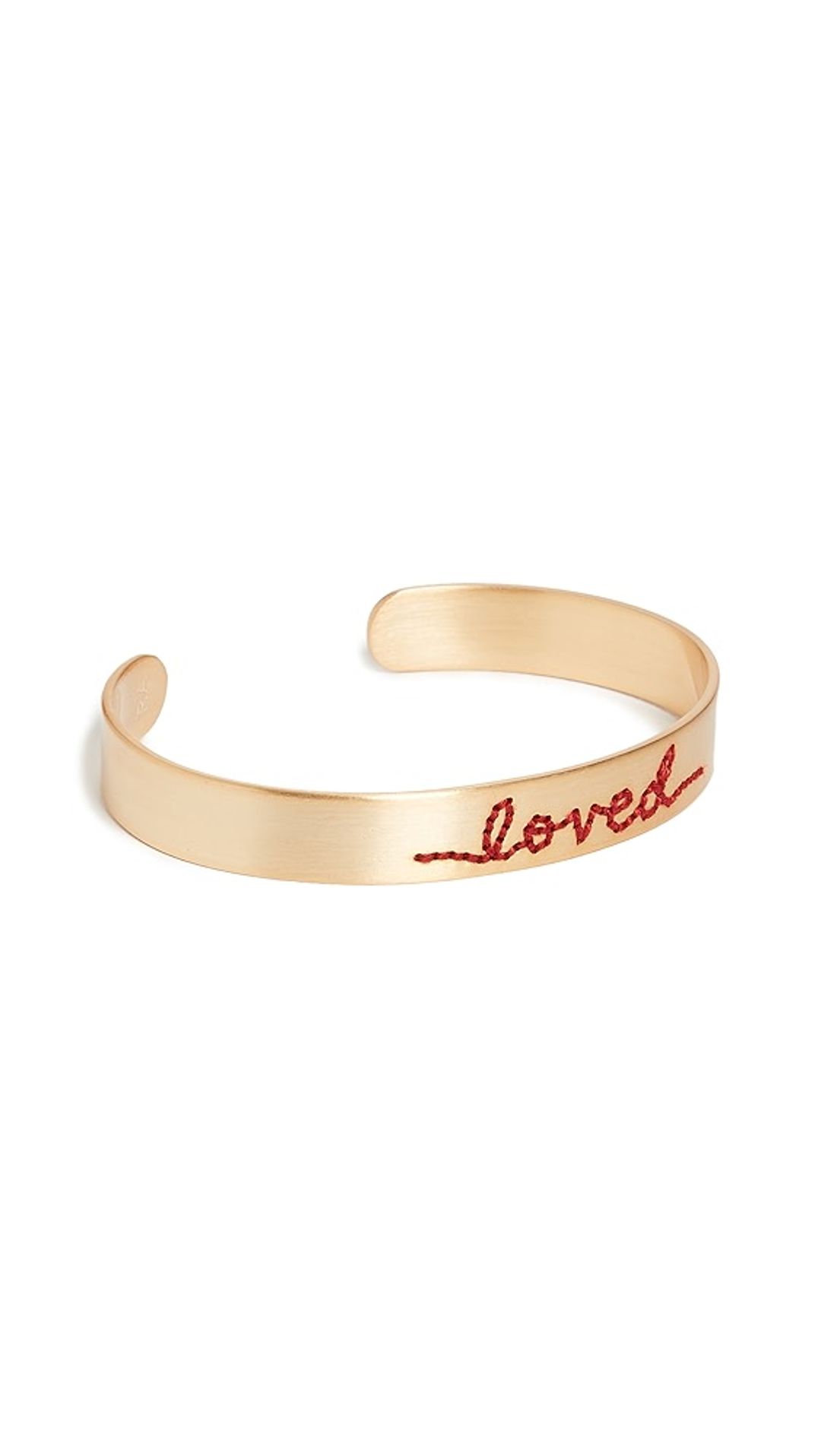 Loved - Stitched Cuff #4