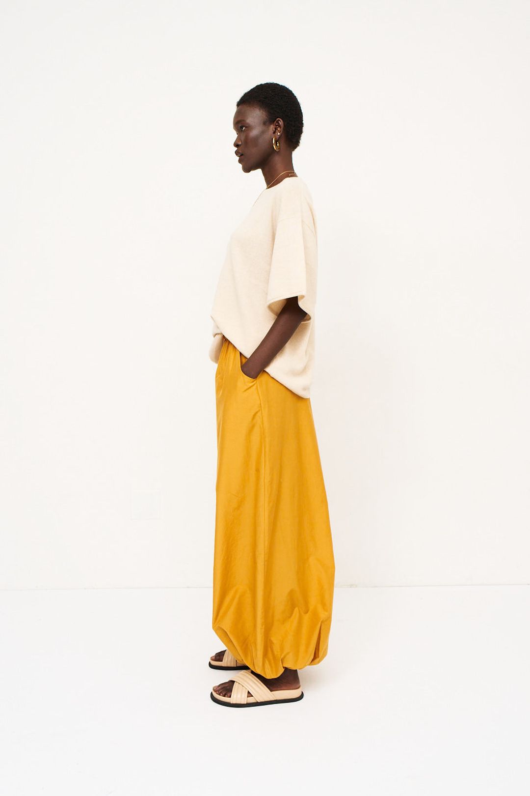 The Balloon Pant in Turmeric #7