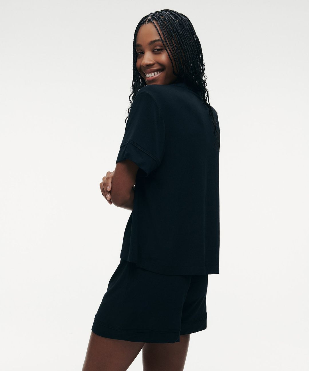 Women's Short Sleeve Pajama Set #3