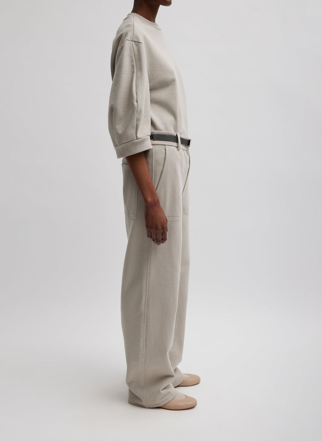 Sculpted Short Sleeve Sweatshirt #2