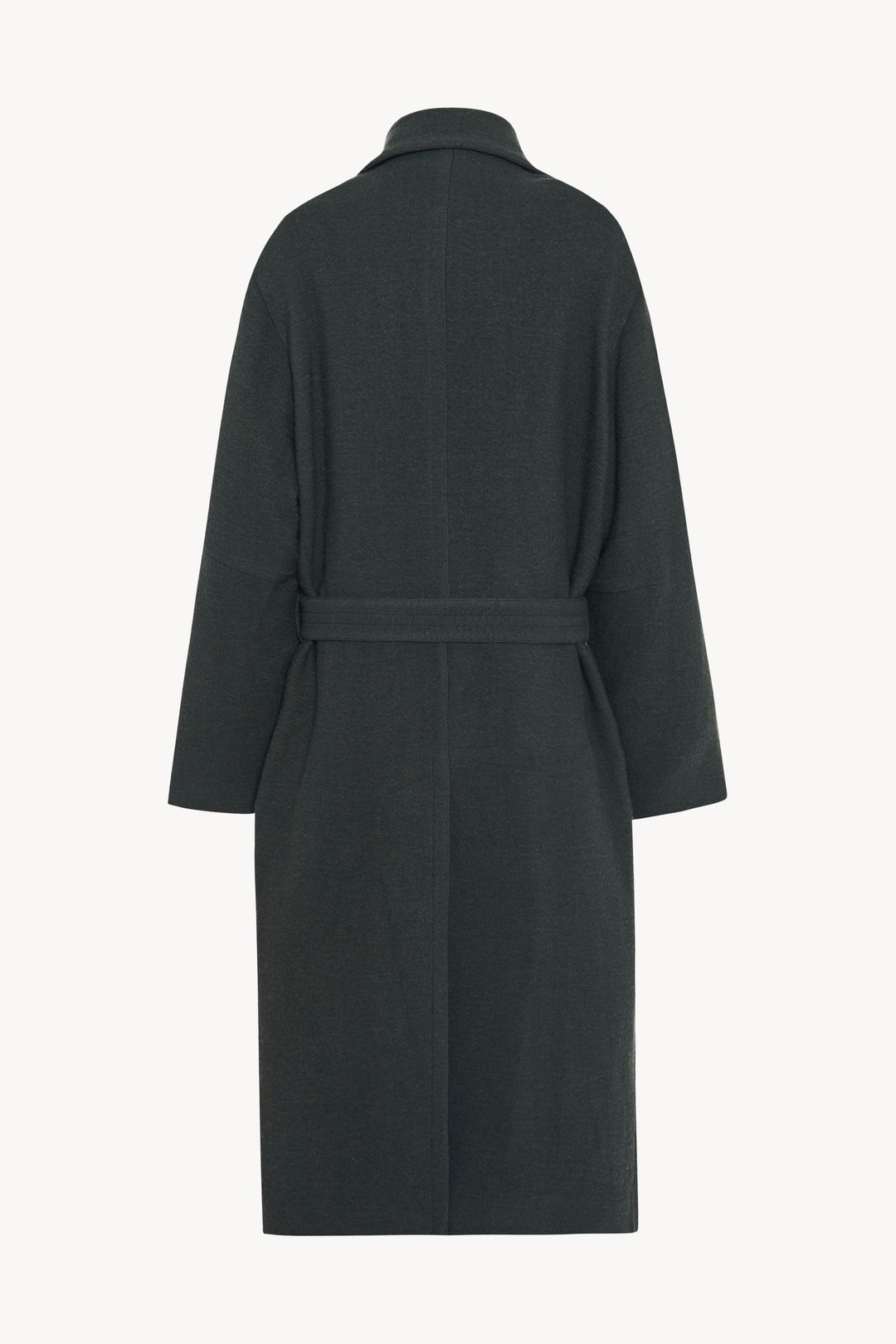 Beyza Coat in Virgin Wool and Linen #3