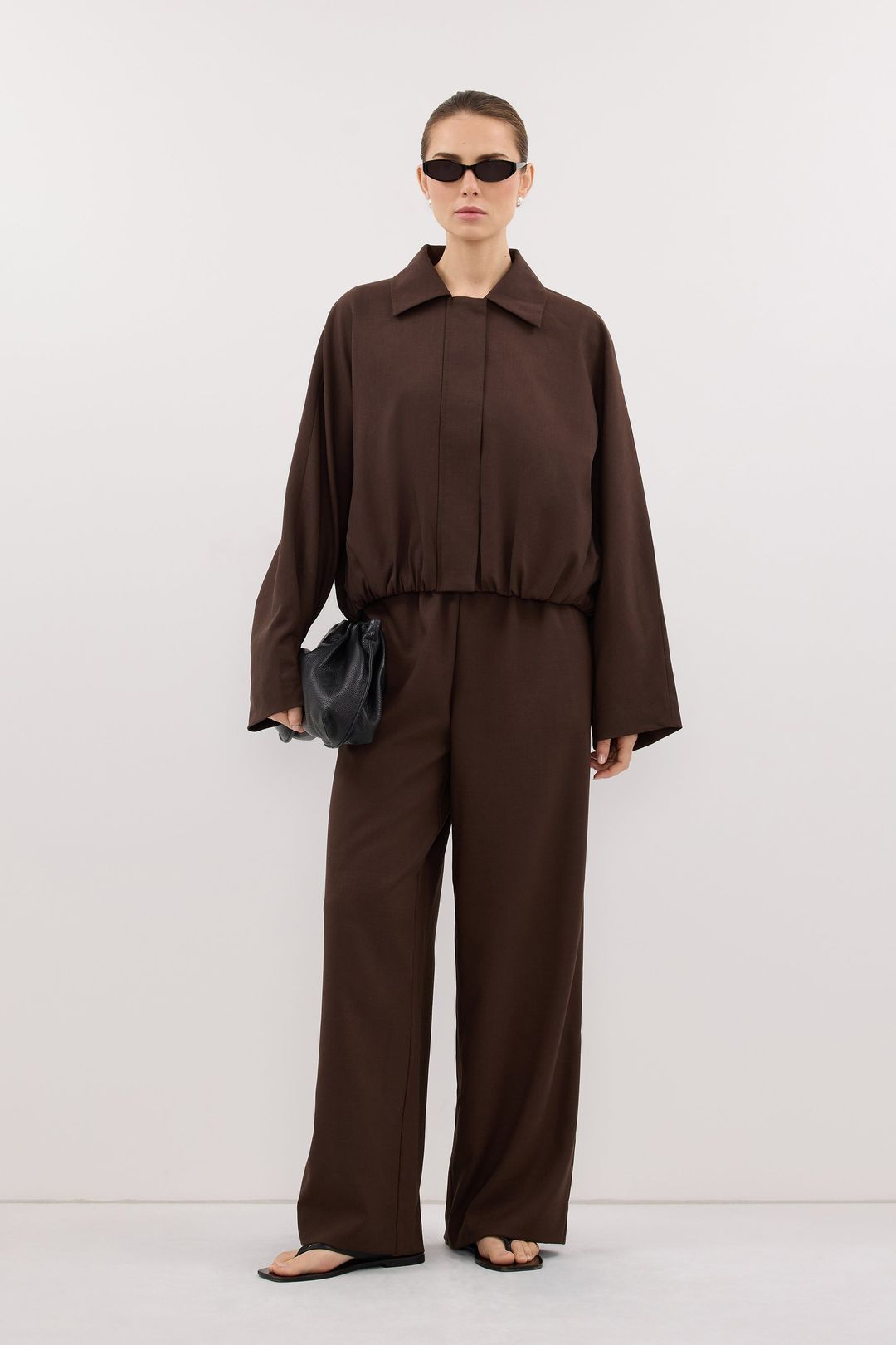 KENDALL MILK CHOC BOMBER JACKET