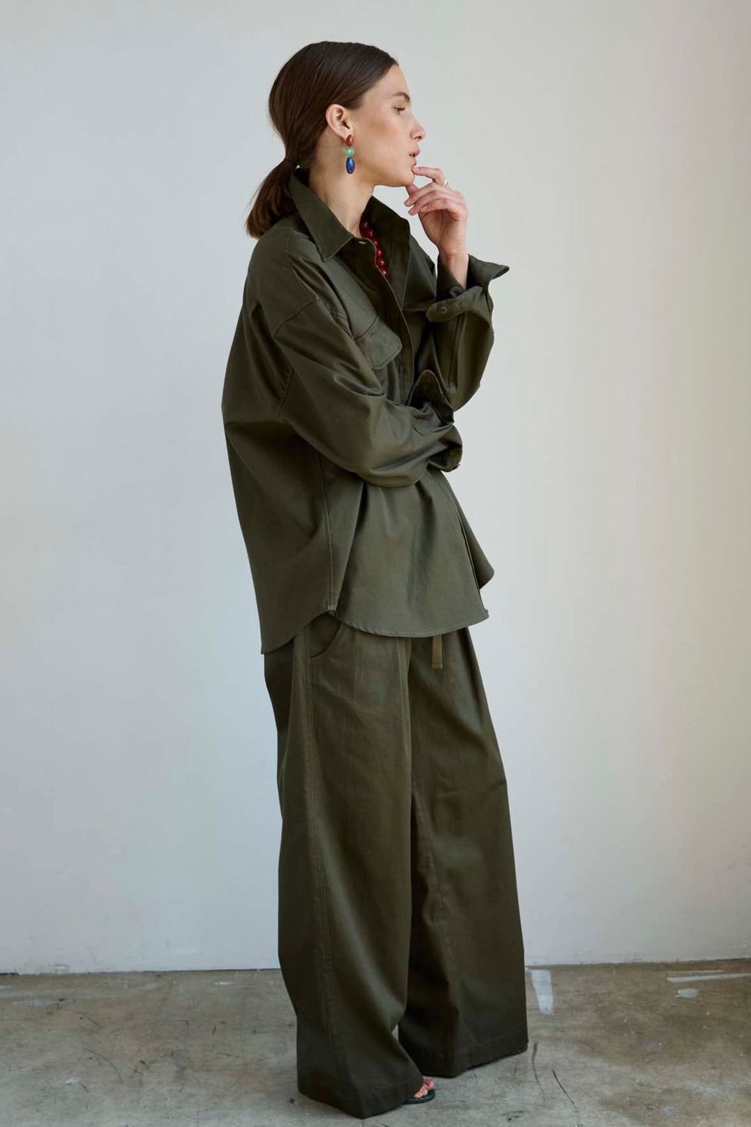 The Scrub Pant in Colonial Green #5