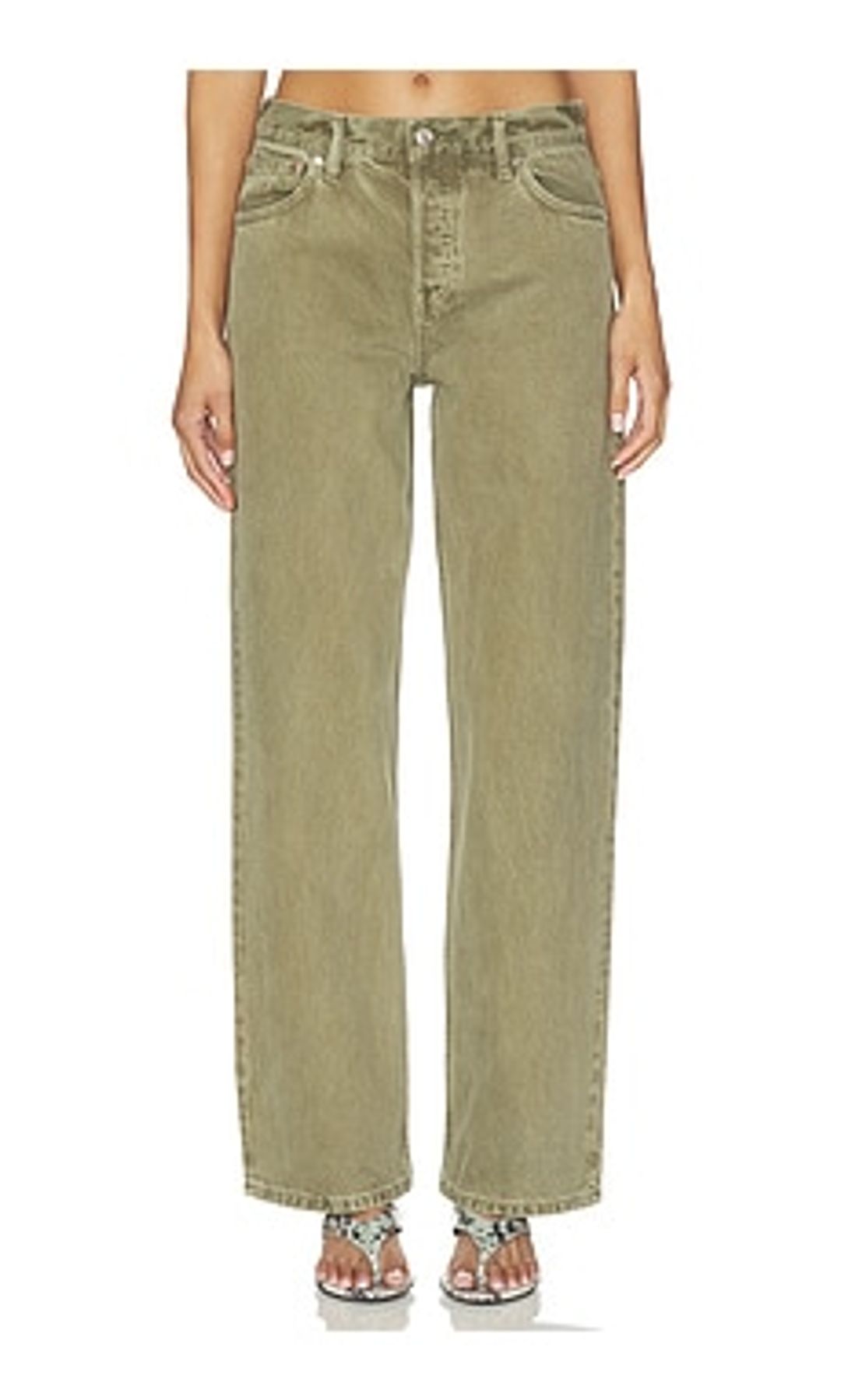 Mid Rise Baggy Jeans