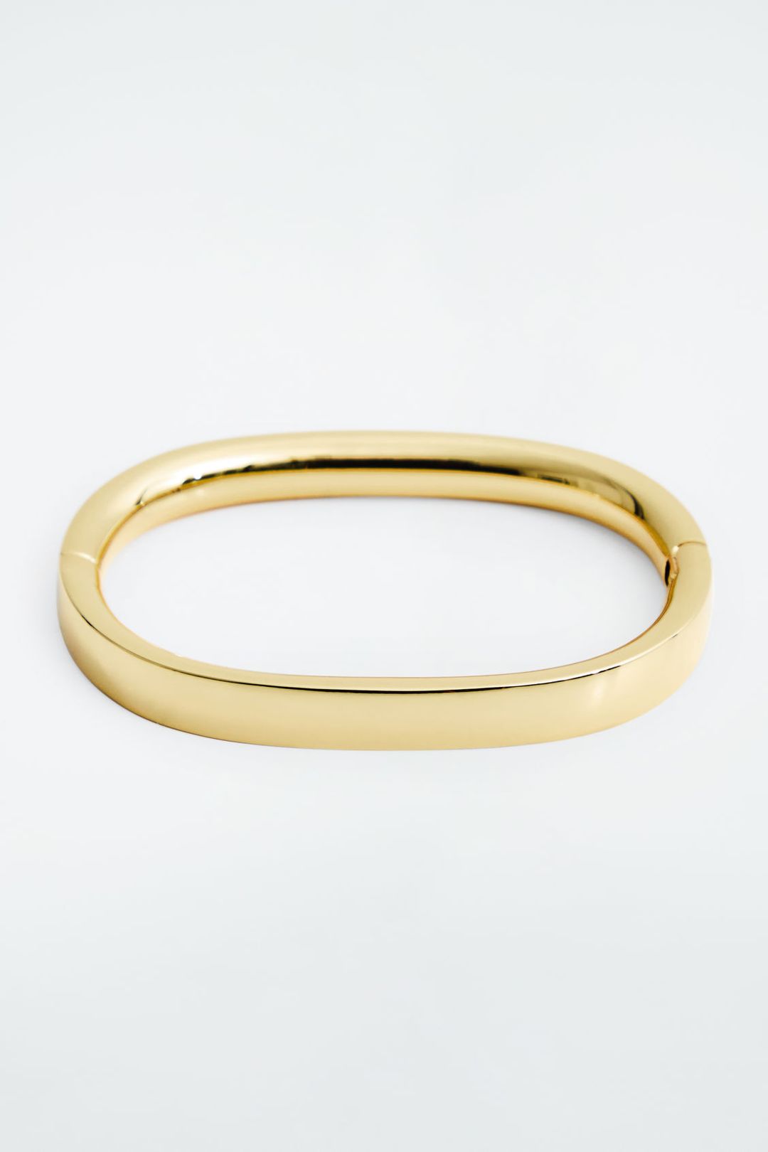 RECYCLED BRASS HINGED BANGLE #3