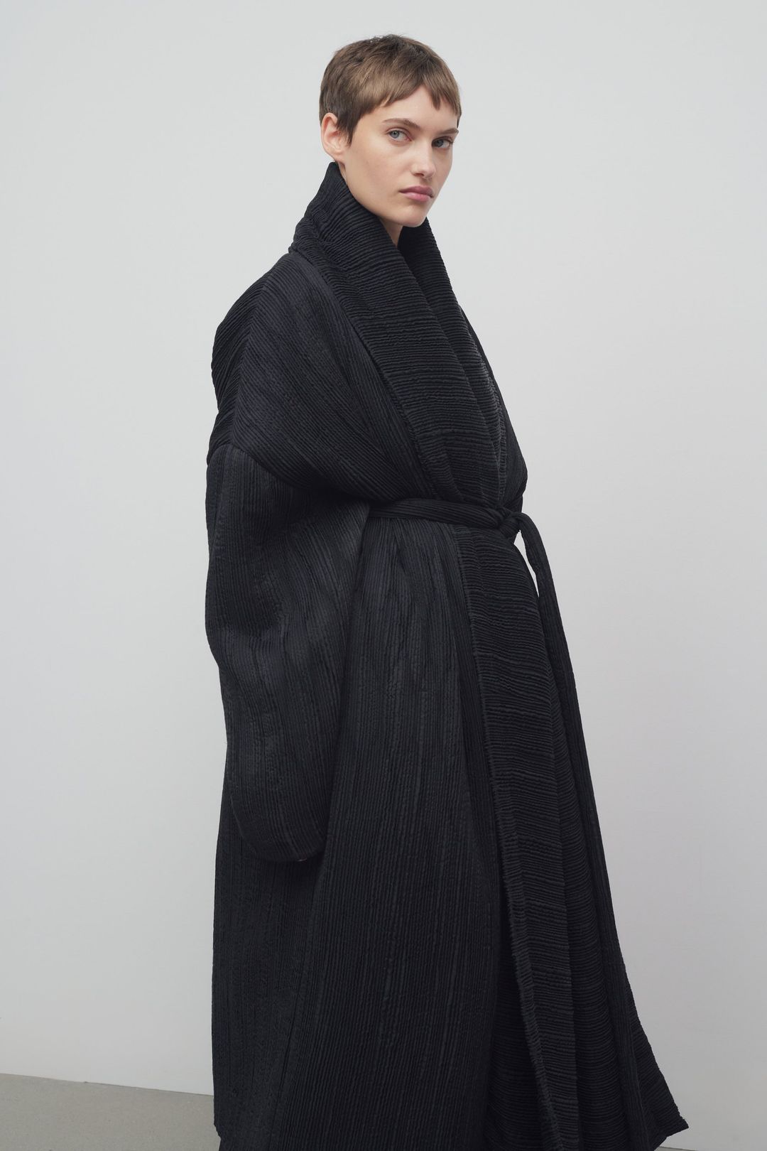 Moorea Coat in Wool #4