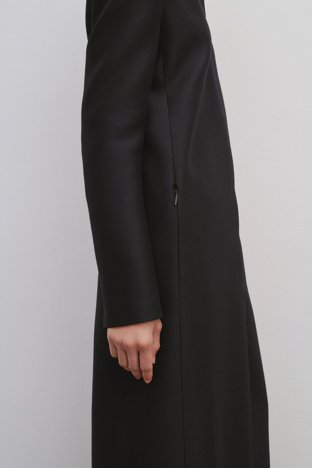 Egle Coat in Wool and Silk #6