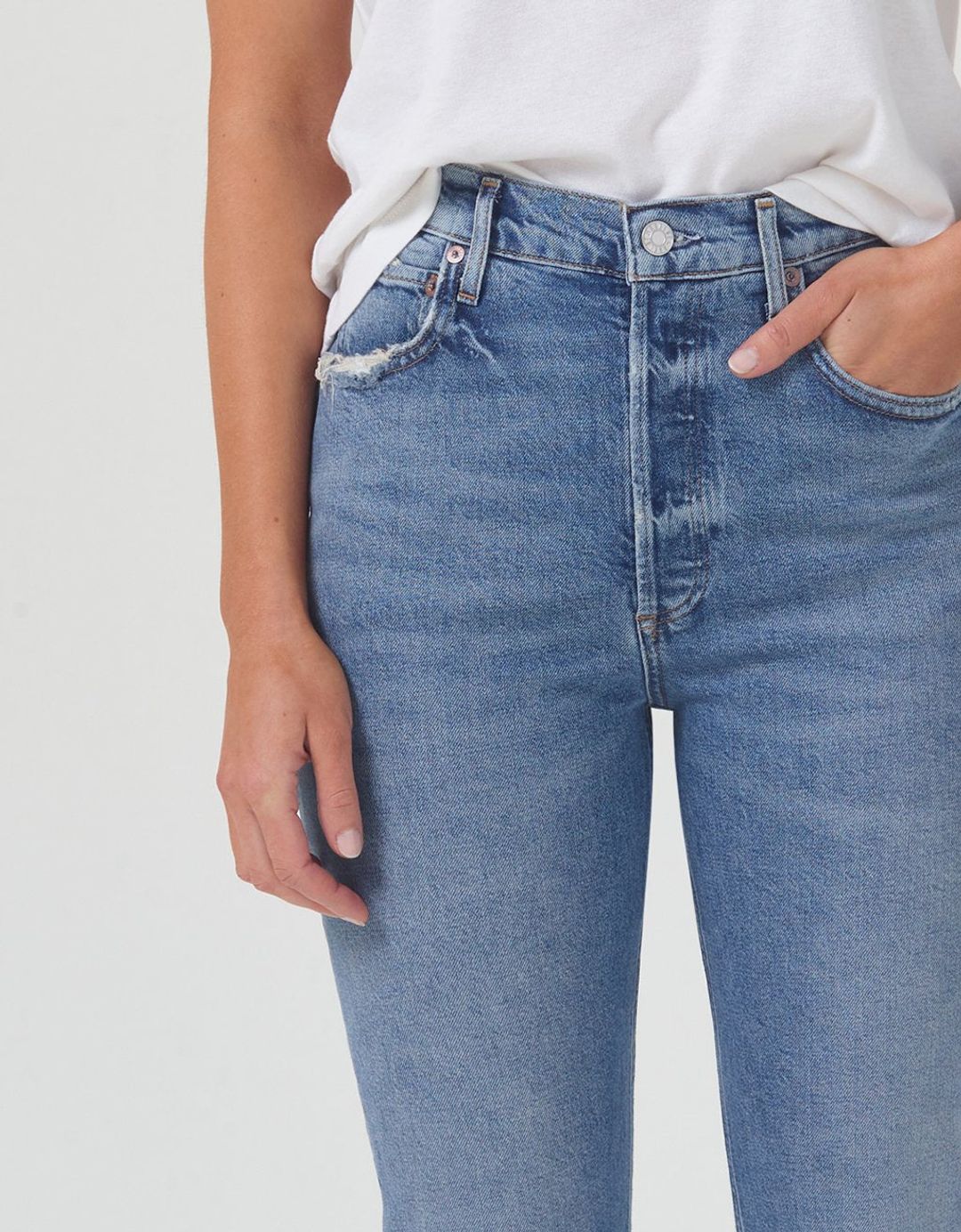 agolde riley jean #7