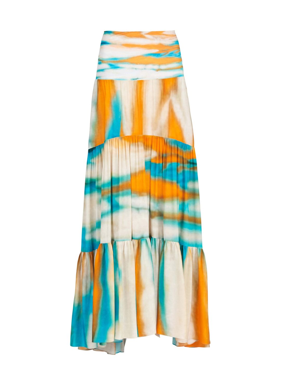 Astin Skirt Orange/Turquoise