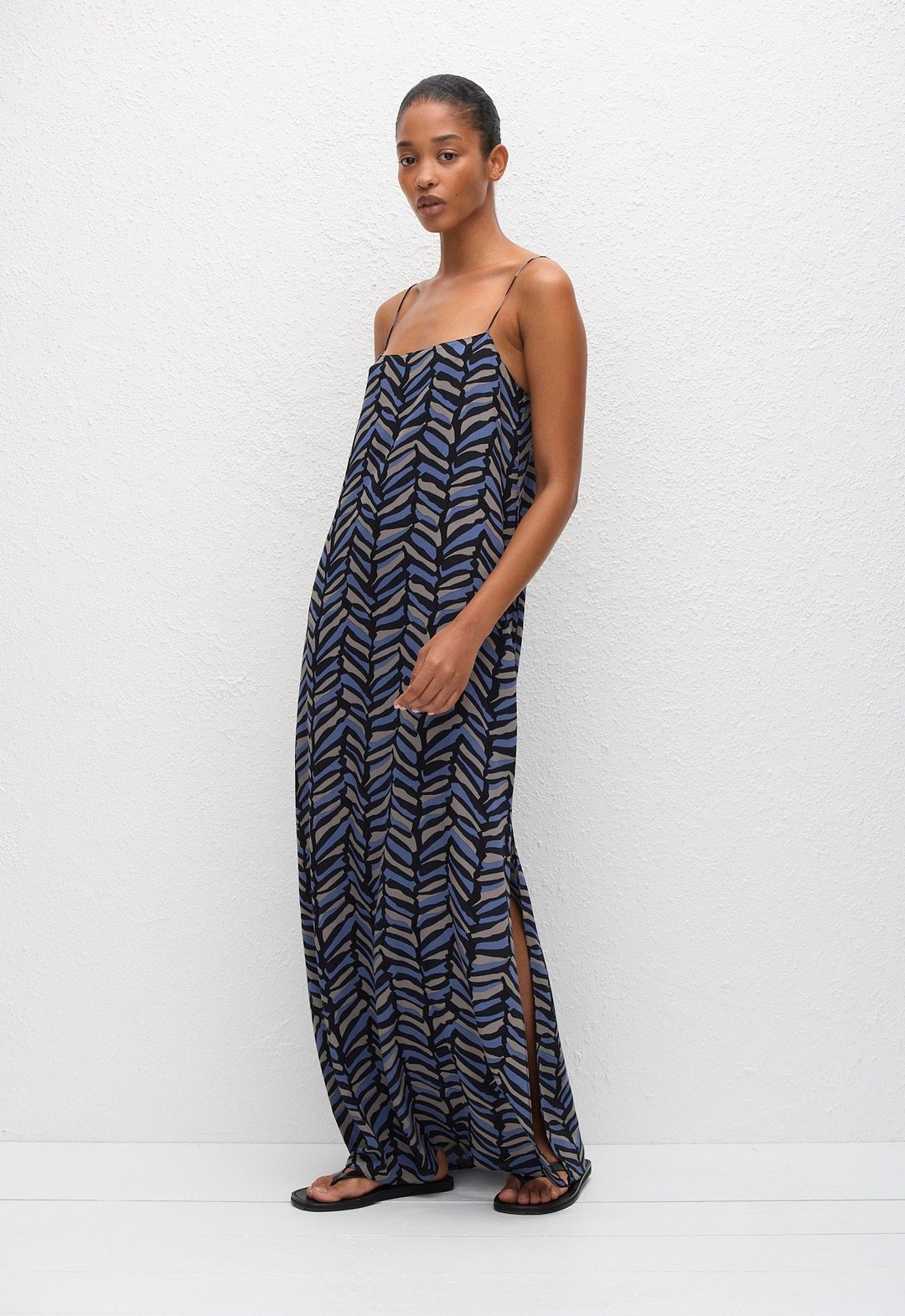 Square Cami Midi Dress - Palermo #3
