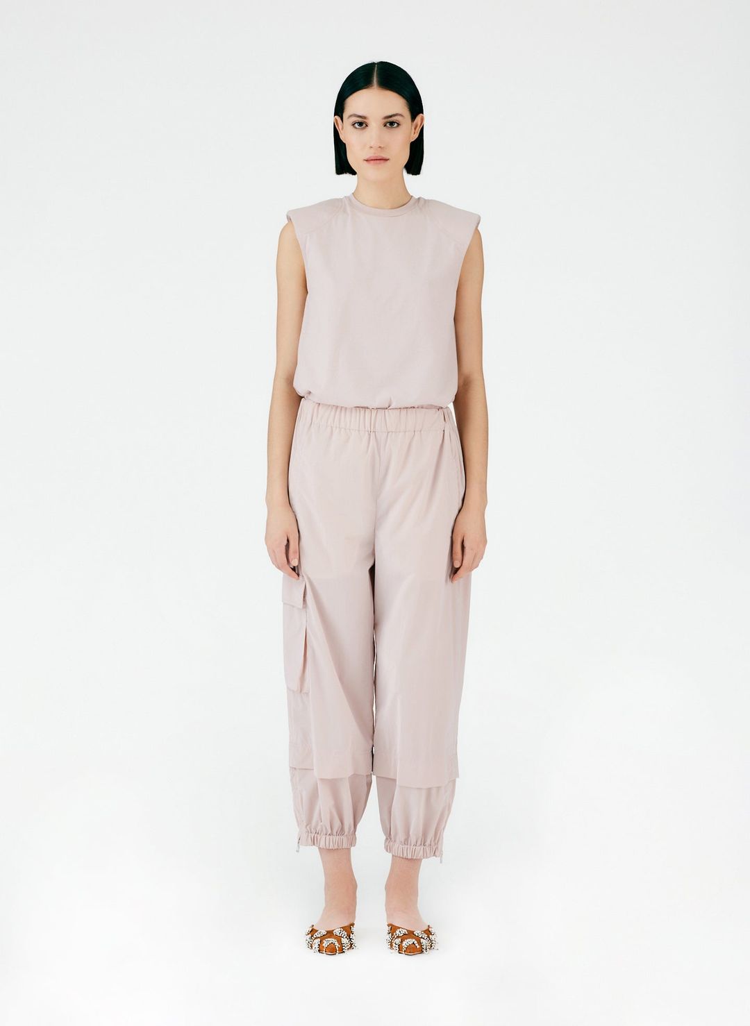 Powder Nylon Pull On Wilt Jogger