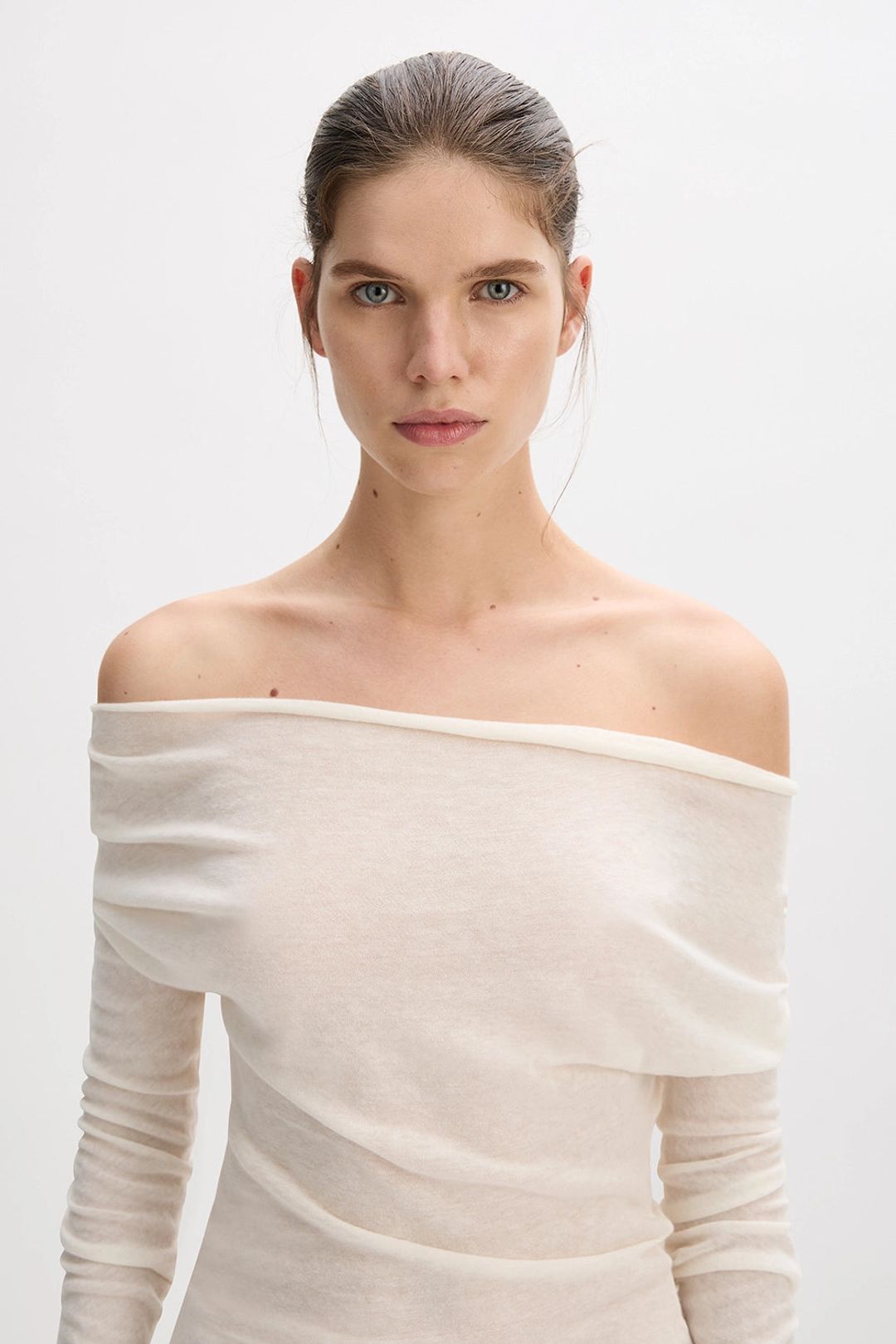 Cotton Cashmere Long Sleeve Glove Dress #11