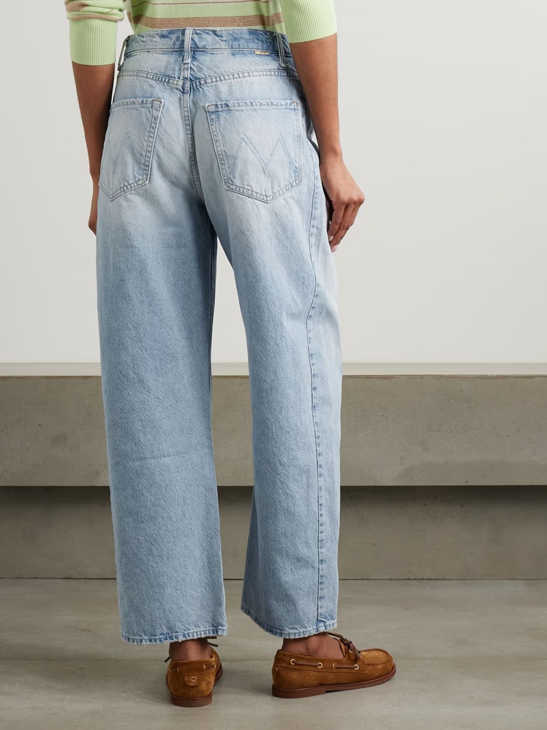 The Full-Pipe Flood high-rise tapered jeans #4