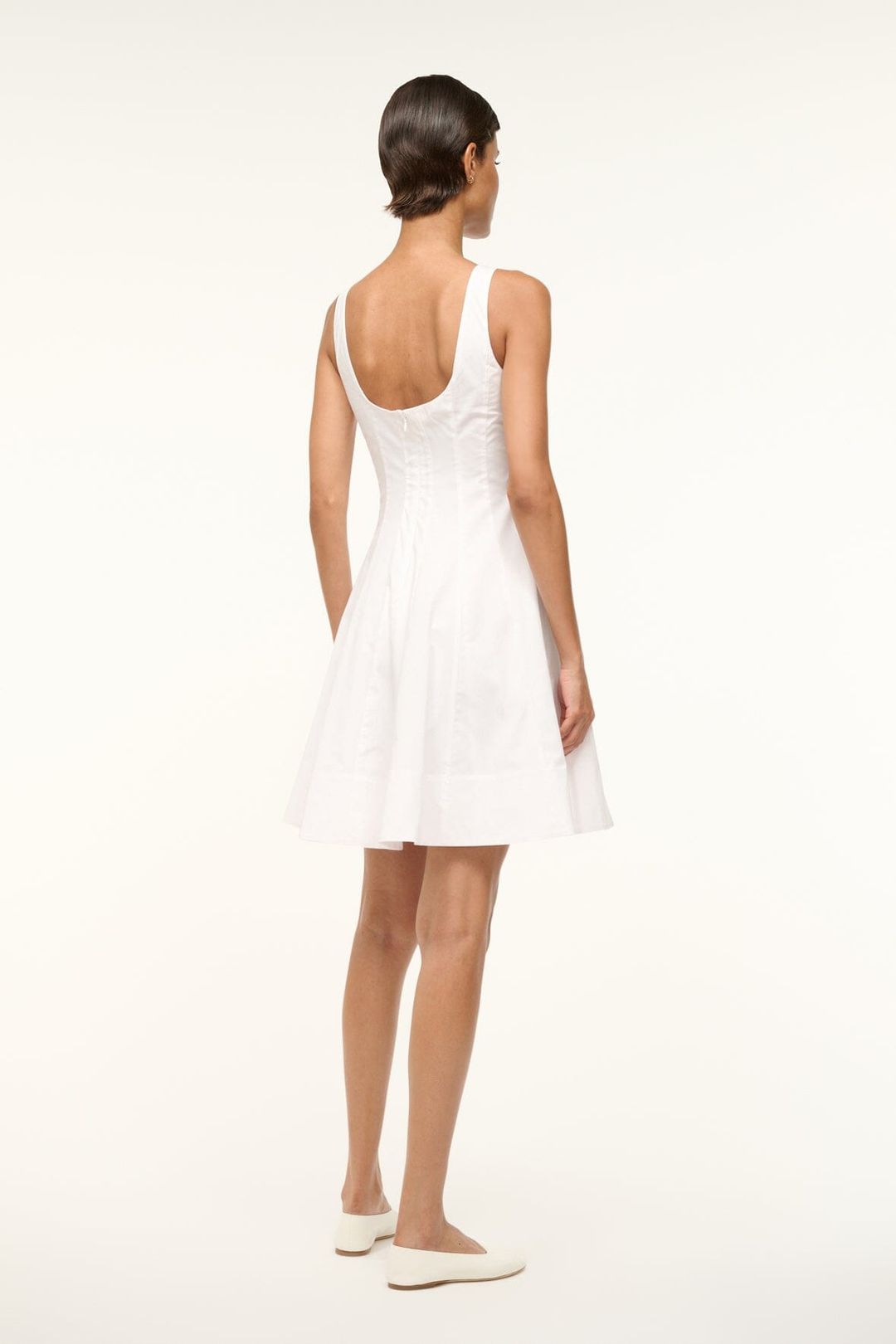 MINI WELLS DRESS | WHITE #4