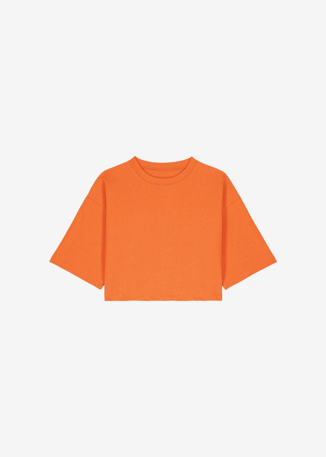 Karina Cropped T-Shirt - Orange #6